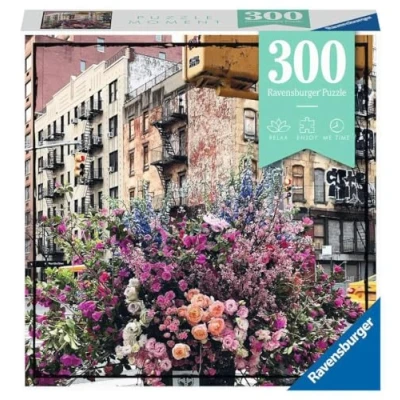 Afbeelding van Ravensburger Puzzle Moment 12964 Flowers in New York 300 Teile für Erwachsene und Kinder ab 8 Jahren
