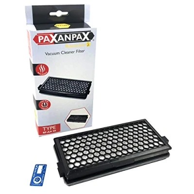 Afbeelding van Paxanpax SF AA 50 HEPA filter geschikt voor Miele Active AirClean koolstoffilter met timestrip SFAA50 AA50 Compact C1 C2 Complete C3