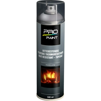 Afbeelding van Pro paint hittebestendig 500 ml, aluminium