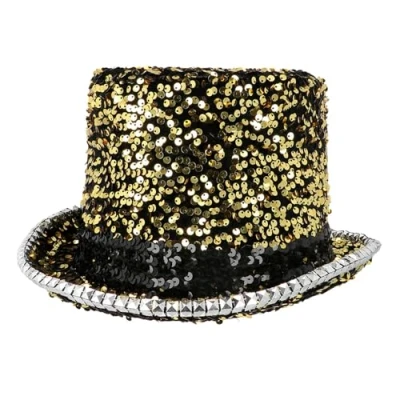 Afbeelding van Boland Hoed Desert party Goud 58 61 Volwassenen Unisex Steampunk Festival