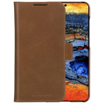 Afbeelding van dbramante1928 Hoesje Geschikt voor Samsung Galaxy S25 Met Pasjeshouder Lynge Bookcase Bruin