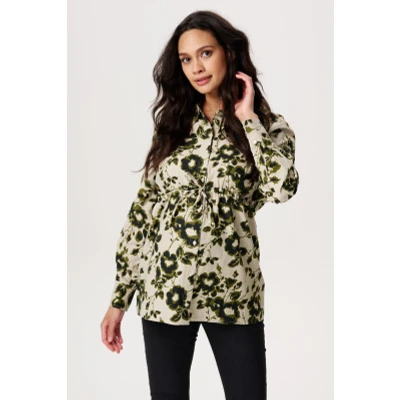 Afbeelding van Blouse Perho Big flower Abbey Stone XS