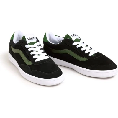 Afbeelding van Vans Cruze TOO CC Unisex Sneakers laag, Maat: 44, Black/green Veloursleer