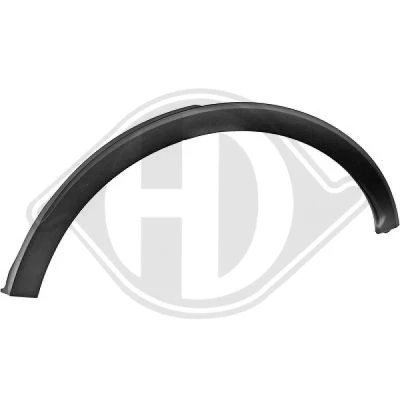 Afbeelding van DIEDERICHS 4406167 Sier / beschermingspaneel, spatbord Links achter RENAULT: Captur