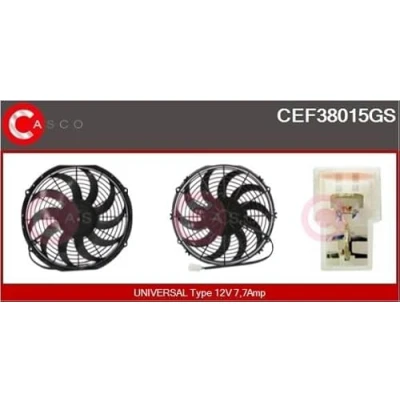 Afbeelding van CASCO CEF38015GS Elektrische motor, radiateurventilator
