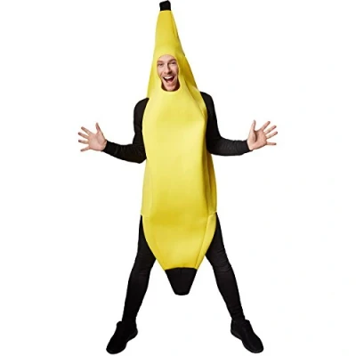 Afbeelding van dressforfun kostuum banaan XL verkleedkleding halloween verkleden feestkleding carnavalskleding carnaval feestkledij partykleding 301627
