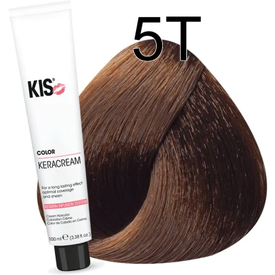 Afbeelding van KIS KeraCream Color 100 ml 5T Donker Tabak