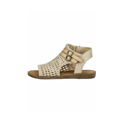 Afbeelding van Blowfish Malibu Sandalen met enkelbandjes goldcoloured, Dames, Maat: 36, Gold coloured Kunststof