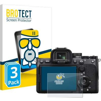 Afbeelding van BROTECT Screenprotector voor Sony Alpha 7 IV Folie Beschermfolie Beschermglas matte (3 Stuks)