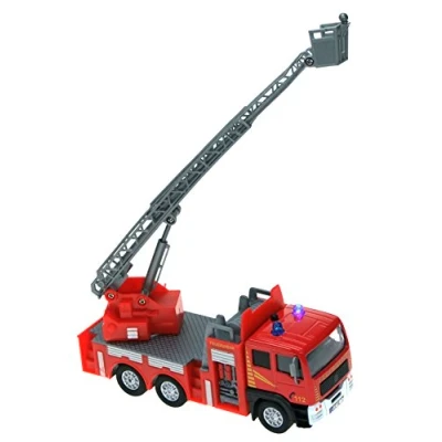 Image de Kids Globe Feuerwehr Ladderwagen avec Lumière + Son
