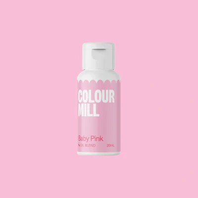 Afbeelding van Colour Mill Oil Blend Voedingskleurstof op Oliebasis Baby Rose 20ml