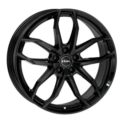 Afbeelding van RIAL 5 gat 19duim 110mm lichtmetalen Velg Lucca zwart LUC80933AC22 6