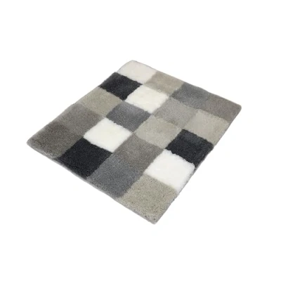Afbeelding van Badmat Caro Grijs 55x65cm