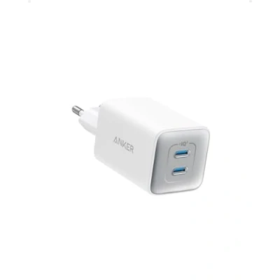Afbeelding van Anker oplader USB C 47W, 523 (Nano 3), compact met 2 poorten GaN snellader voor iPhone 15/15 Plus/15 Pro/15 Pro Max/14, Galaxy, Pixel 4/3, iPad/iPad Mini (kabel niet inbegrepen)