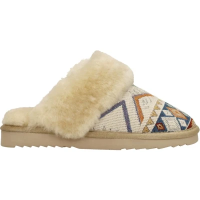 Afbeelding van Warmbat Collie Pantoffels Open beige Maat 36
