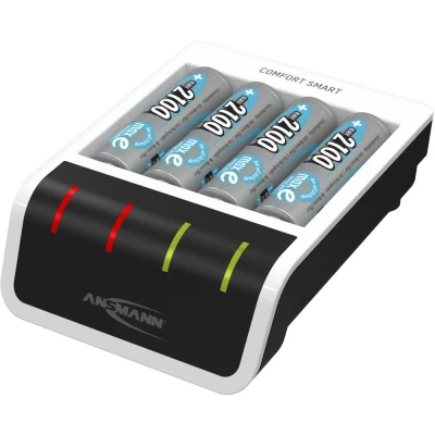 Afbeelding van Ansmann Comfort Smart Batterijlader NiMH AAA (potlood), AA (penlite)