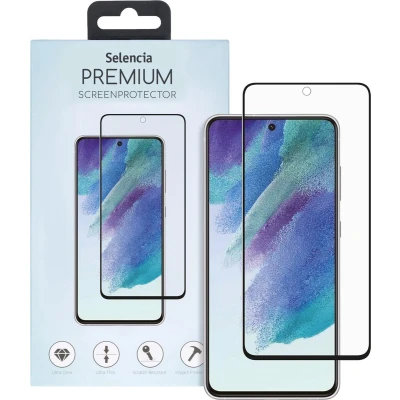 Afbeelding van Selencia Screenprotector Geschikt voor Samsung Galaxy S21 FE Tempered Glass Gehard Glas Premium