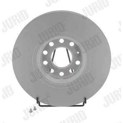 Afbeelding van JURID 562383JC 1 Remschijf 312 25 5,1 112 Geventileerd Gecoat Met schroeven AUDI: A4 B7 Avant, Saloon, B6 Avant