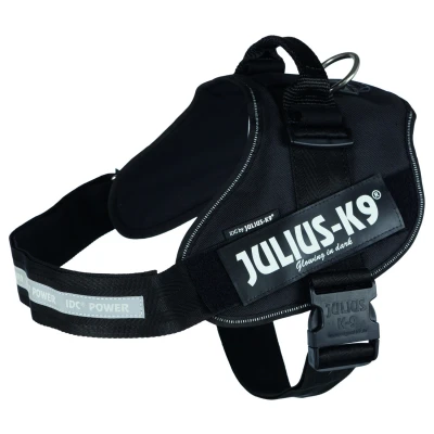Afbeelding van Julius K9 Idc Power Harnas/Tuig Voor Labels Zwart MAAT 3/85 112 CM (70930)
