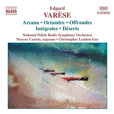 Afbeelding van Polish National Radio Symphony Orch Varèse: Arcana/Integrales/Deserts (CD)