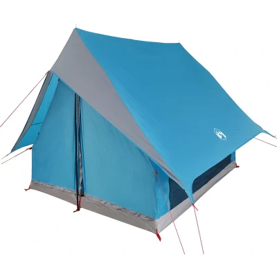 Afbeelding van vidaXL Camping Tent A Frame 3 Persoon Blauwe Waterdicht
