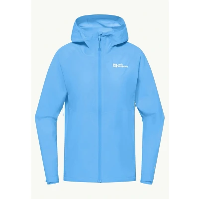 Afbeelding van Jack Wolfskin Prelight Outdoorjas, Dames, Maat: Small, Mid blue