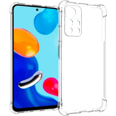 Afbeelding van iMoshion Hoesje Geschikt voor Xiaomi Redmi Note 11 (4G) / 11S Siliconen Shockproof Case Transparant