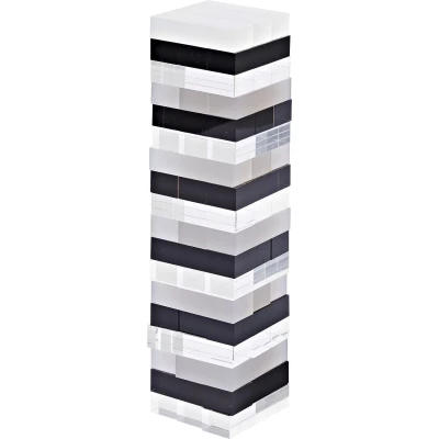 Afbeelding van Sunnylife Games Lucite Jenga Multi Color / Acrylic Plastic