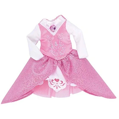 Afbeelding van Käthe Kruse Kruselings Vera Poppenjurkje Magic Outfit Roze