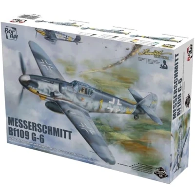 Afbeelding van 1:35 Border Model BF001 Messerschmitt Bf 109G 6 Plane Plastic Modelbouwpakket