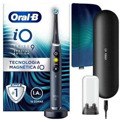 Afbeelding van Oral B iO9 Elektrische Tandenborstel Black Onyx Special Edition