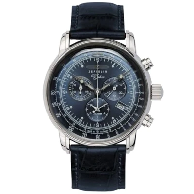 Afbeelding van Zeppelin 7680 3 Polshorloge Heren Kwarts Chronograph 100 Jahre