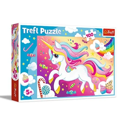 Image de Trefl, Puzzle, Belle Licorne, 100 Pièces, pour Enfants à partir de 5 ans