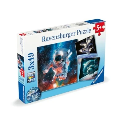 Afbeelding van Legpuzzel Ruimte, 3x49st.