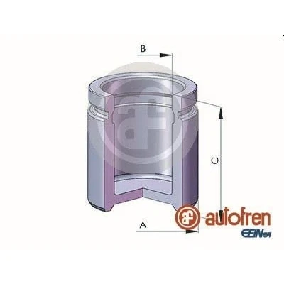 Afbeelding van AUTOFREN SEINSA D025331 Zuiger, remklauw 51 Vooras AISIN