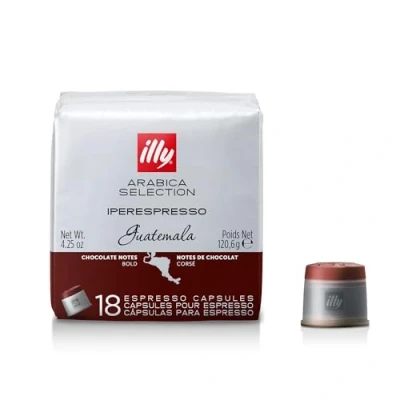Afbeelding van 25% korting met code illy Iperespresso Arabica Selection Guatemala 1 stuk 130 g
