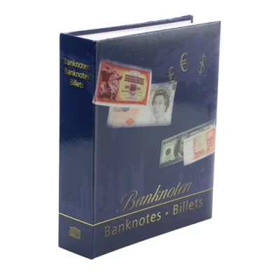 Afbeelding van Safe Safe, FC, Album (gebonden) geschikt voor Bankbiljetten met 50 bladen Designprint afm: 290x325x60 mm. per st.