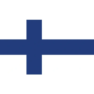 Afbeelding van Senvi Printwear Flag Finland Grote vlag Gemaakt Van 100% Polyester UV &amp; Weerbestendig Met Versterkte Mastrand Messing Ogen 90x150 CM Fair Working Conditions
