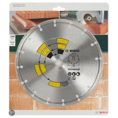 Afbeelding van Bosch Accessories 2609256402 Diamanten doorslijpschijf Diameter 180 mm 1 stuk(s)
