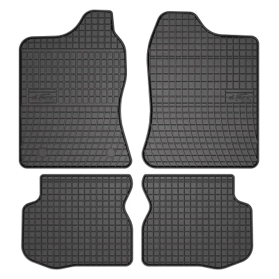 Afbeelding van FROGUM 0604 Vloermatset Rubber voor en achter 4 Zwart Op maat gemaakt SUZUKI: Jimny Off Road