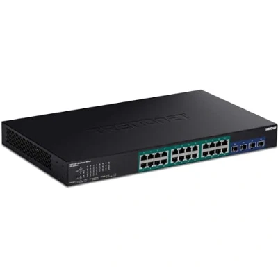 Afbeelding van TrendNet TPE 30284 Netwerk switch 1000 MBit/s PoE functie