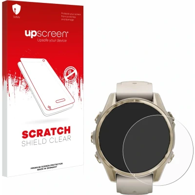 Afbeelding van upscreen Screenprotector voor Garmin Fenix 8 (43 mm) Folie Beschermfolie transparant