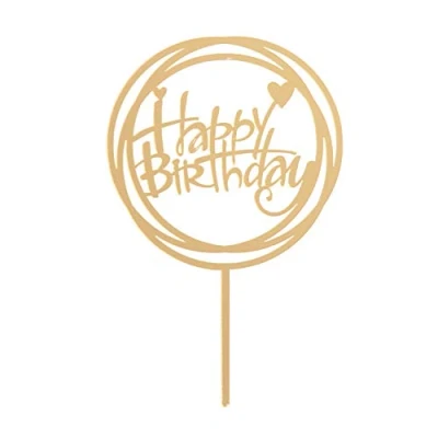 Afbeelding van Taarttopper Happy Birthday