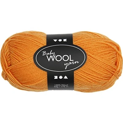 Afbeelding van Creotime Baby Garen 172 M 50 G 14/4 Oranje