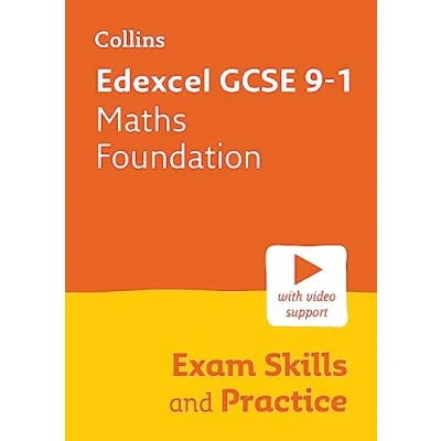 Afbeelding van Collins GCSE Grade 9 1 Revision Edexcel Maths Foundation Exam Skills and Practice