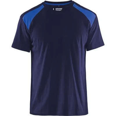 Image de T shirt marine/bleu roi