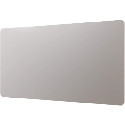 Afbeelding van Legamaster mat glasbord 100x200cm Warm Grey (met ronde hoek)