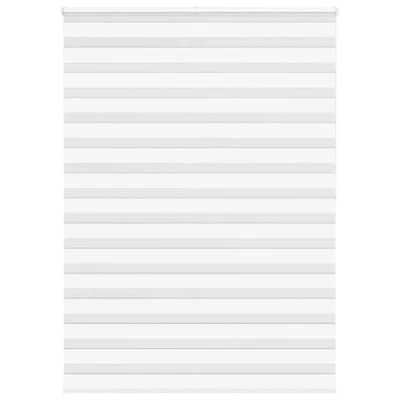 Afbeelding van vidaXL Zebra rolgordijn 160x200 cm stofbreedte 155,9cm polyester wit