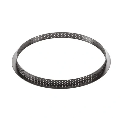 Afbeelding van Silikomart Taartring Exoglass Geperforeerd Ø23x2cm