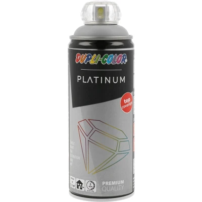 Afbeelding van Dupli Color platinum zijdemat lak RAL 7001 zilvergrijs 400 ml.